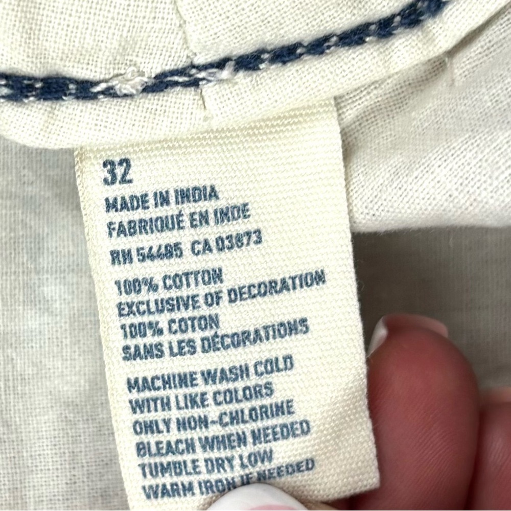 American Eagle Multicolor Patchwork Plaid 100% Co… - image 13